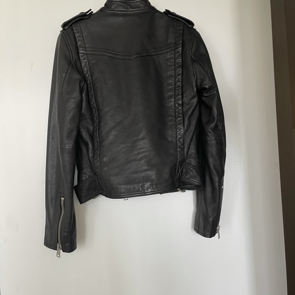All SAINT classic leather jacket - Picture 3 of 4